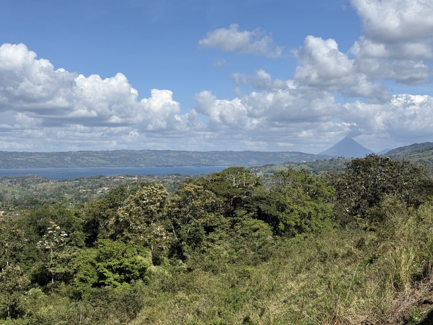 View of Volcan Arenal from afar