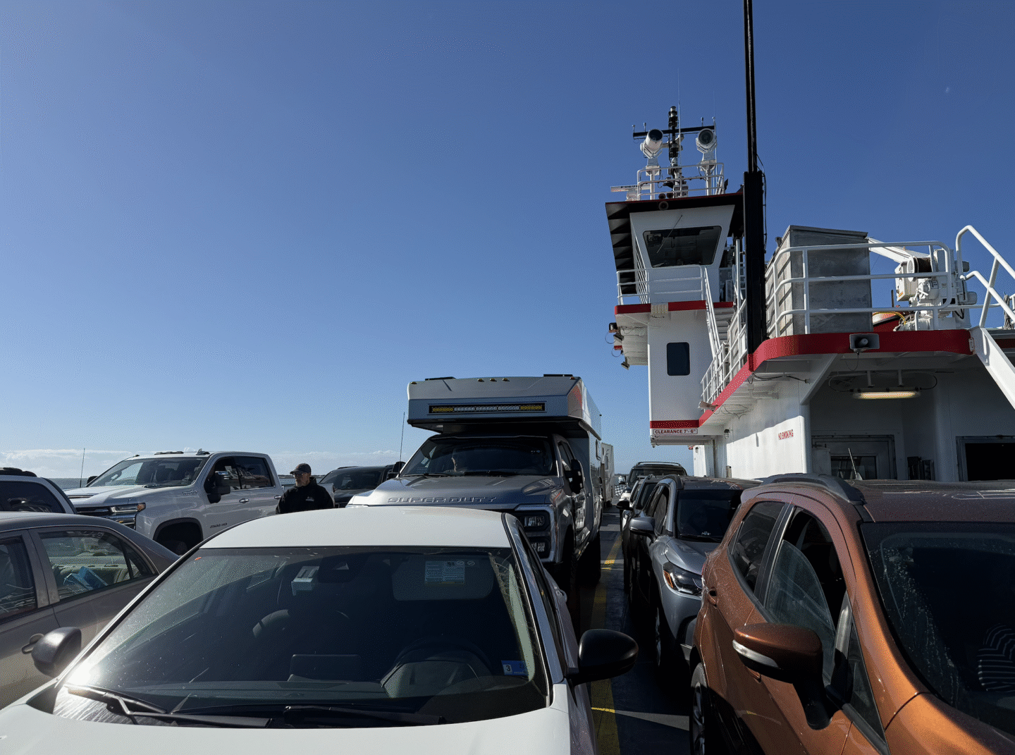 Ferry going to Ocracoke